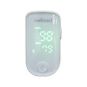 Máy đo nồng độ oxy trong máu SPO2 Wellmed FS10F Green Display