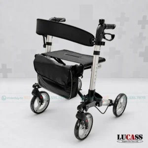 Khung Tập Đi 4 Bánh Xe Lucass W89 | Màu Bạc
