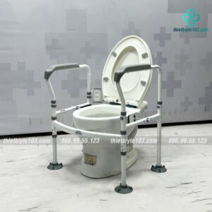 Khung Tay Vịn Bồn Cầu Oromi KH-12S – Gấp Gọn, Chống Trượt, Điều Chỉnh Độ Cao