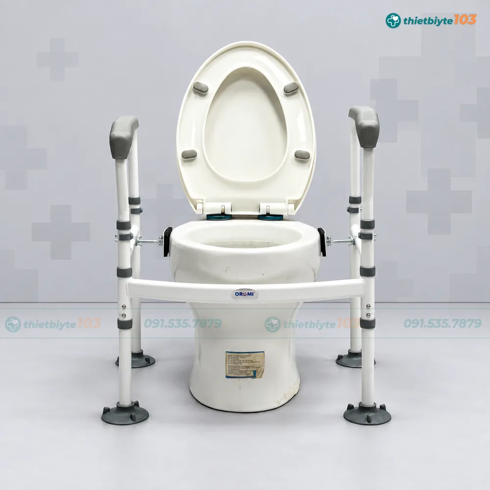 Khung Tay Vịn Bồn Cầu Oromi KH-12S