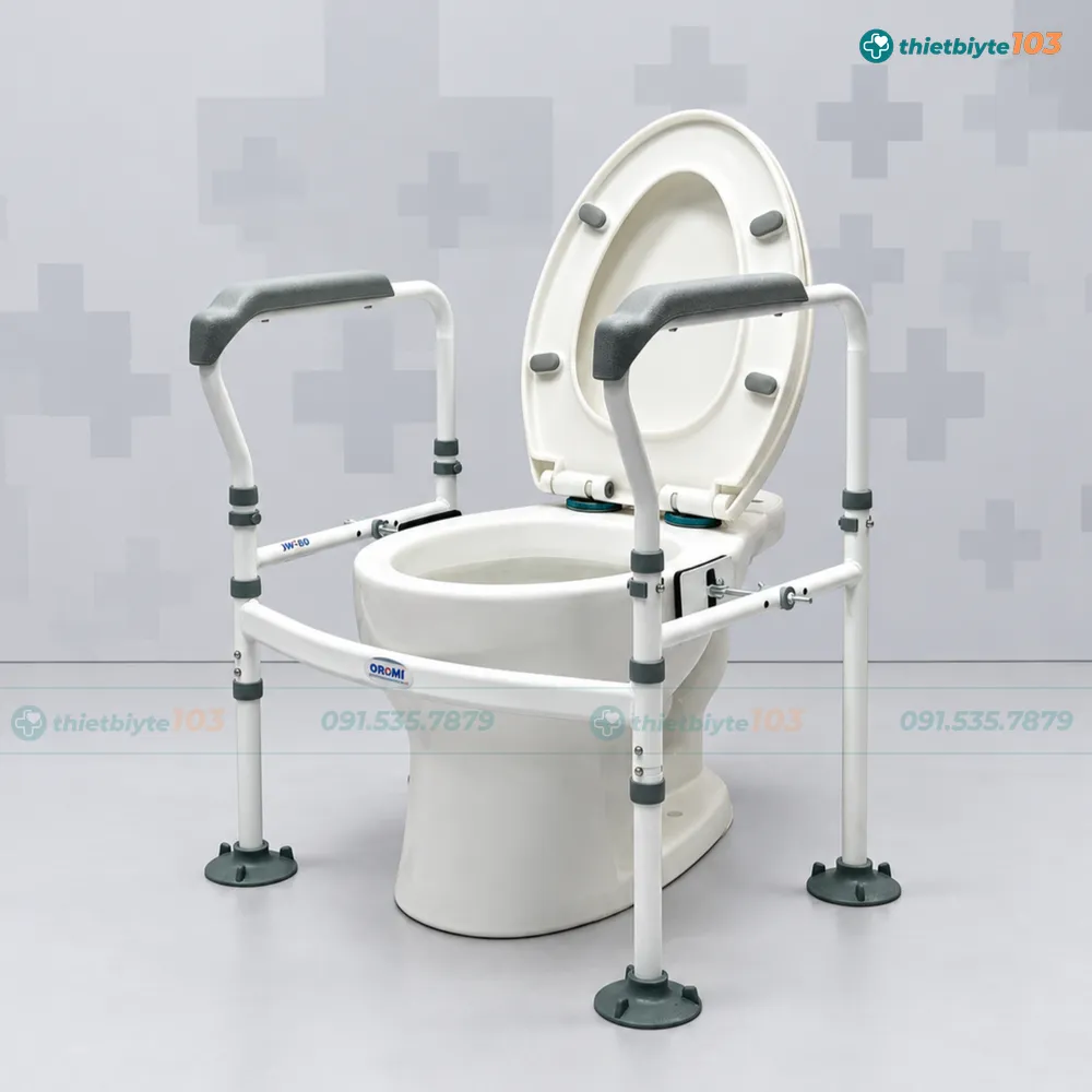 Khung Tay Vịn Bồn Cầu Oromi KH-12S